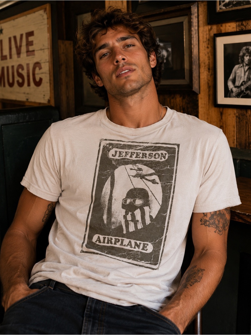 Vintage Jefferson Airplane Graphic Tee